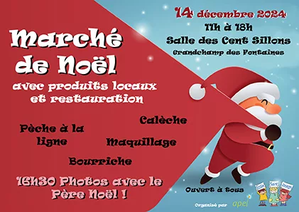 Rendez-vous au Marché de Noël organisé par l’APEL