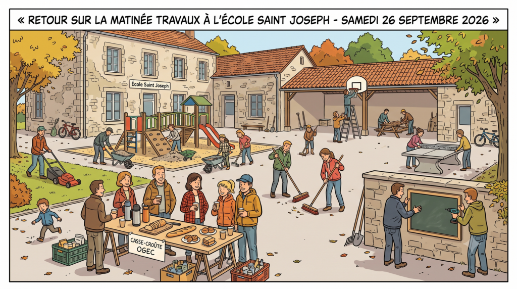 Titre de🚧 Retour sur la Matinée Travaux du 26 septembre 2026 : Efficacité et rentrée réussie !